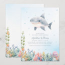 Search for shark baby shower invitations Sea