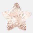Search for rose star stickers Sparkle