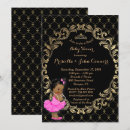 Search for black princess baby shower invitations Chic