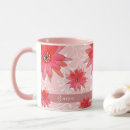 Search for red flower mugs Girly