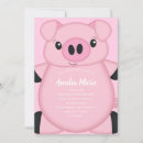 Search for pig invitations Cute