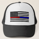 Search for firefighters hats Police