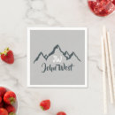 Search for mountains napkins Outdoor