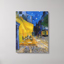 Search for cafe canvas prints Vincent van gogh