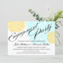Search for yellow engagement party invitations Calligraphy
