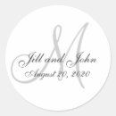 Search for elegant save the date stickers Groom