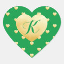 Search for green foil stickers Irish