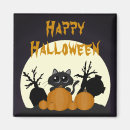Search for black cat magnets Pumpkins