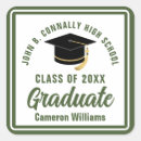 Search for green graduation party stickers Modern