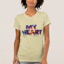 Search for dripping heart tshirts Colourful