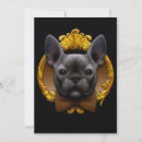 Search for dog portrait invitations Blue