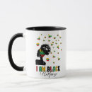 Search for i am the queen mugs Black