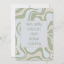 Search for psychedelic birthday invitations Trippy