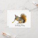 Search for squirrel birthday invitations Party