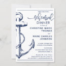 Search for anchor rehearsal dinner invitations Nautical