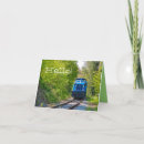 Search for blue train cards Green