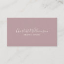 Search for lilac business cards Unique