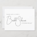 Search for simple bridal shower invitations Stylish