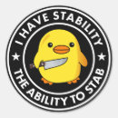 Search for duck humour stickers Cute