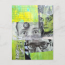Search for random postcards Mixed media