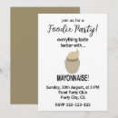 Search for mayonnaise invitations Food