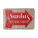 Search for country christmas bath mats Burlap