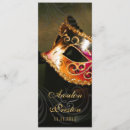 Search for masquerade wedding invitations Gold