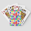 Search for geometric designs playing cards Cool