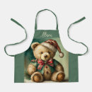 Search for vintage aprons Green