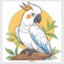 Search for cartoon parrot stickers Wildlife