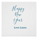 Search for happy new year posters Calligraphy typography elegant