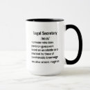 Search for secretaries mugs Legal secretary