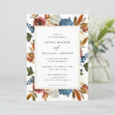 Search for navy and rust wedding invitations Autumn