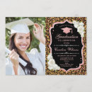 Search for roses graduation invitations Rose gold