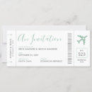 Search for adventure wedding invitations Ticket