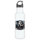 Search for gothic water bottles Black and white