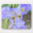 Search for purple iris mouse mats Birthday