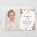 Search for christian cross funeral invitations Remembrance
