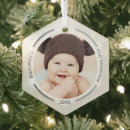 Search for silver baby first christmas tree decorations Simple