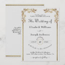 Search for gold leaves wedding invitations Vintage