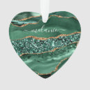 Search for geode christmas tree decorations Agate