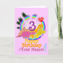 Search for dinosaur 3rd birthday cards Third