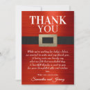 Search for santa thank you cards Red