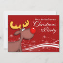 Search for rudolf invitations Red