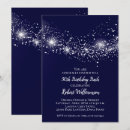 Search for silver star birthday invitations For her