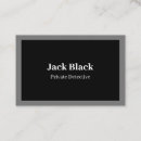 Search for two business cards Minimalist
