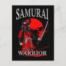 Search for warrior postcards Bushido