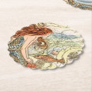 Search for mermaid coasters Mermaid baby shower