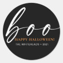Search for happy halloween stickers Orange