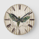 Search for vintage floral clocks Brown